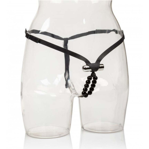 Rechargeable Lovers Thong With Pleasure Beads - Image 2