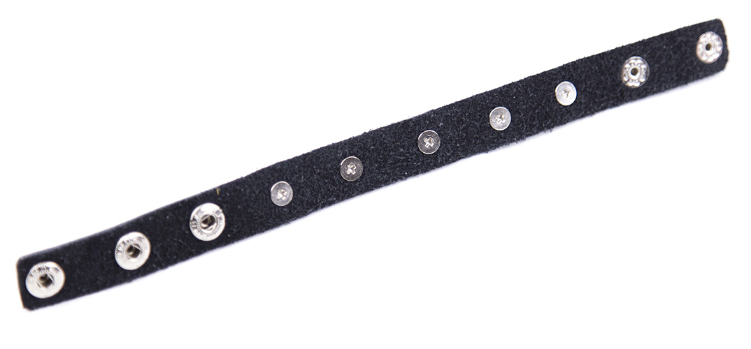 Leather Spike nail adjustable cock ring - Image 6
