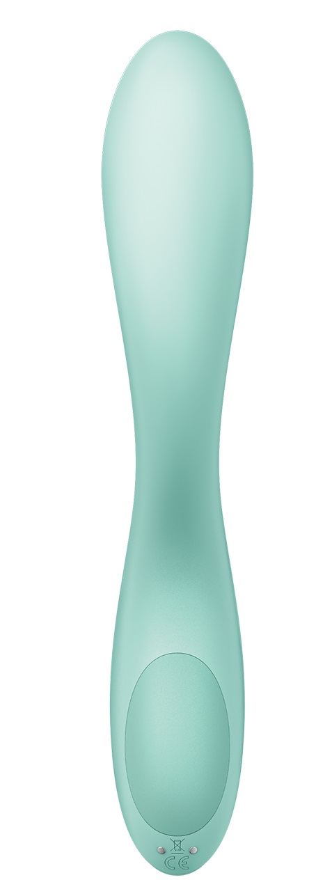 Satisfyer Rrrolling Pleasure G-Spot vibrator with up and down movement rolling ball mint - Image 4