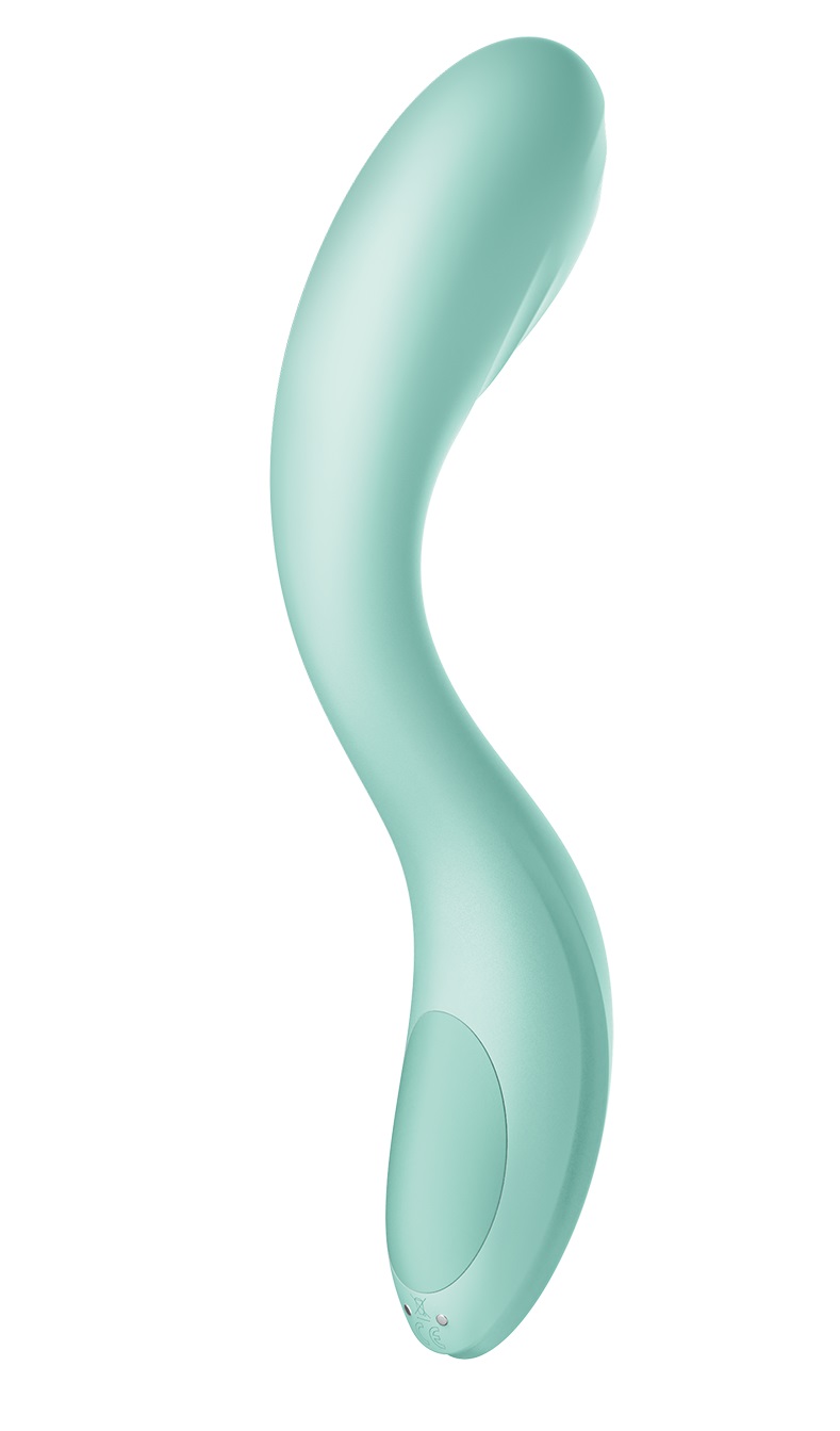 Satisfyer Rrrolling Pleasure G-Spot vibrator with up and down movement rolling ball mint - Image 5