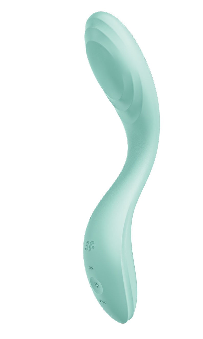 Satisfyer Rrrolling Pleasure G-Spot vibrator with up and down movement rolling ball mint - Image 7
