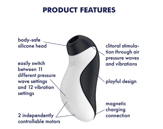 Satisfyer Orca Air Pulse Stimulator and Vibrator - Image 10
