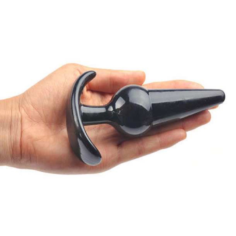 Naughty Toys Anal Plug Black MEDIUM - Image 2