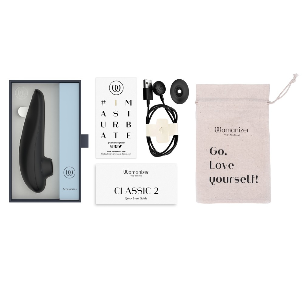 Womanizer Classic 2 Clitoral Sucking Vibrator Black - Image 10