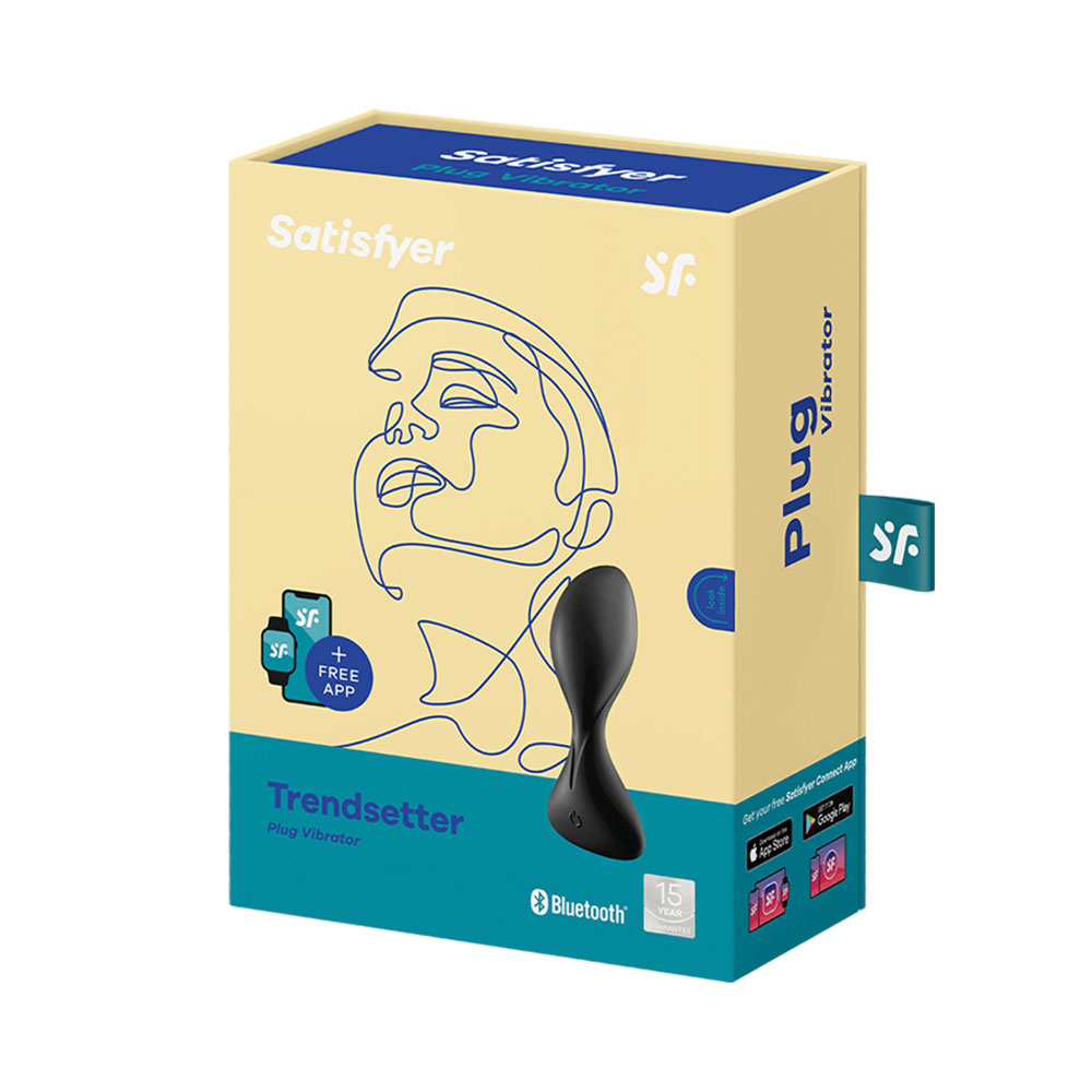Satisfyer trendsetter App controlled vibrating plug BLACK - Image 6