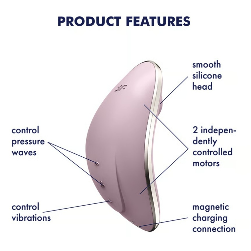 Satisfyer Vulva Lover 1 Violet - Image 2