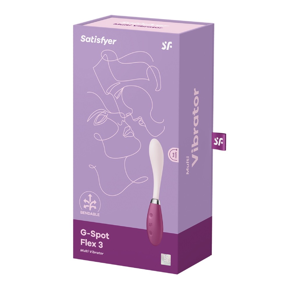 Satisfyer G-Spot Flex 3 vibrator red - Image 2