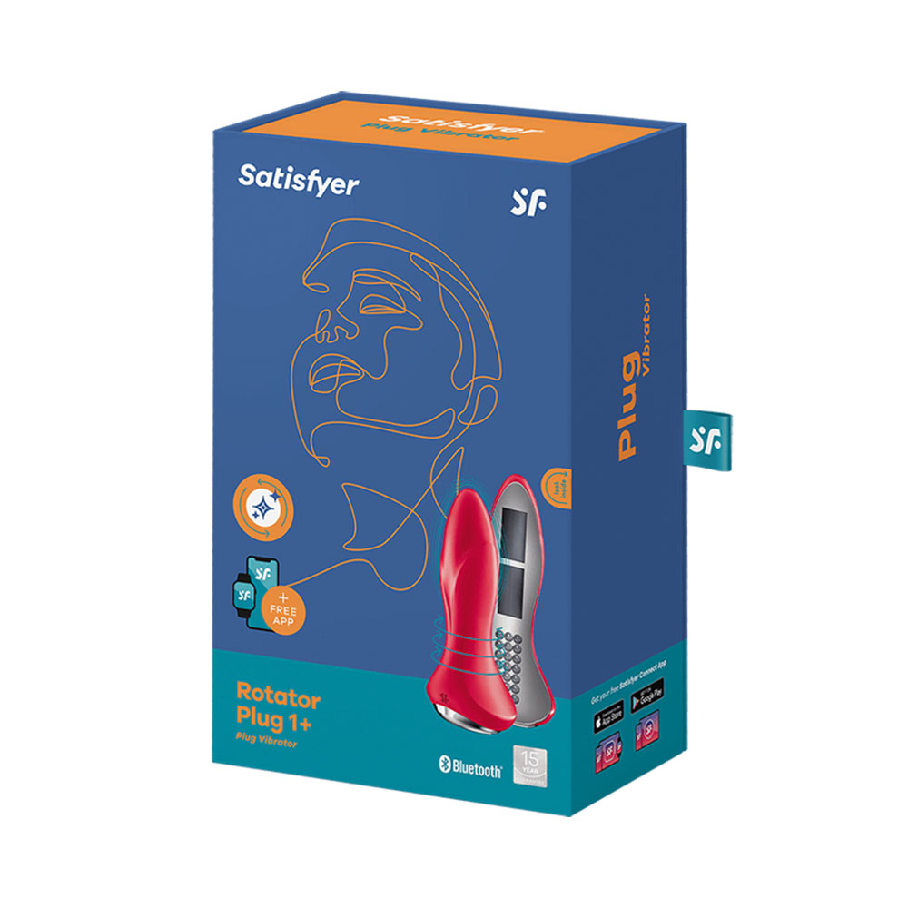 Satisfyer Rotator Plug 1 butt plug vibrator red - Image 7