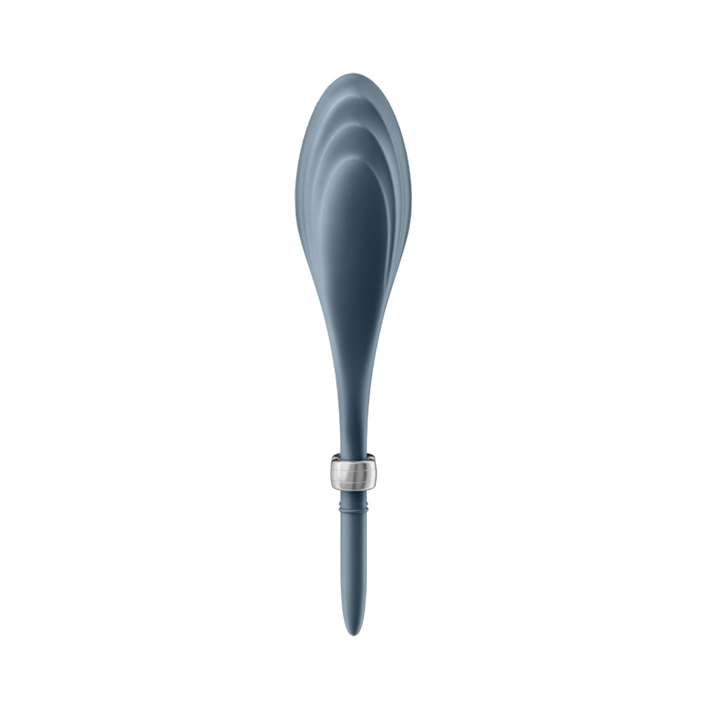 Satisfyer Duelist cock ring with 12 vibration programs grey - Image 3