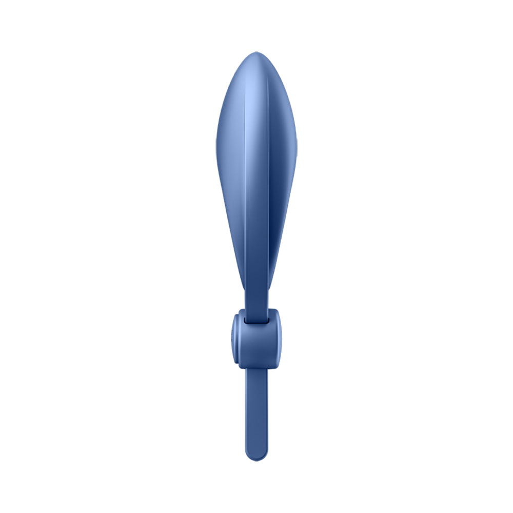 Satisfyer Sniper adjustable cock ring with 12 vibration programs blue - Image 4