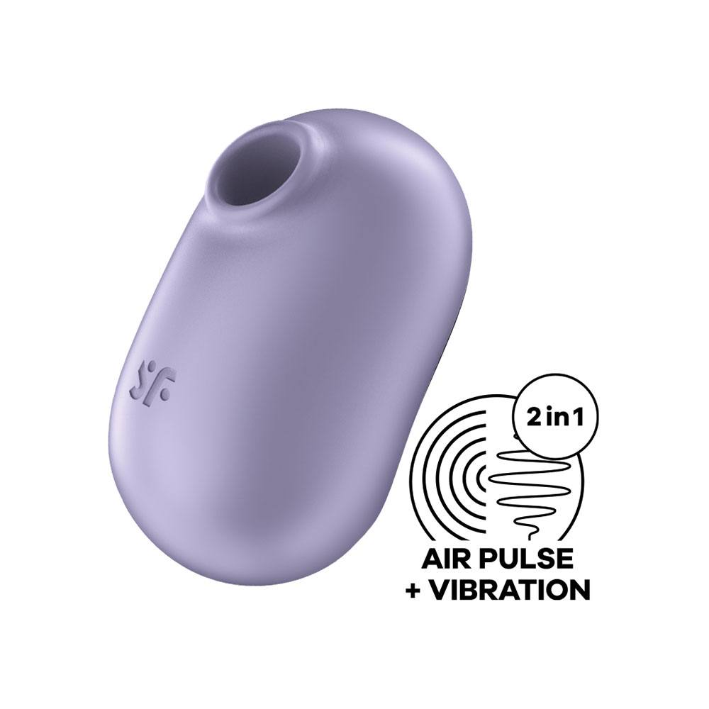 Satisfyer Pro to Go 2 Air Pulse Vibrator Violet - Image 2