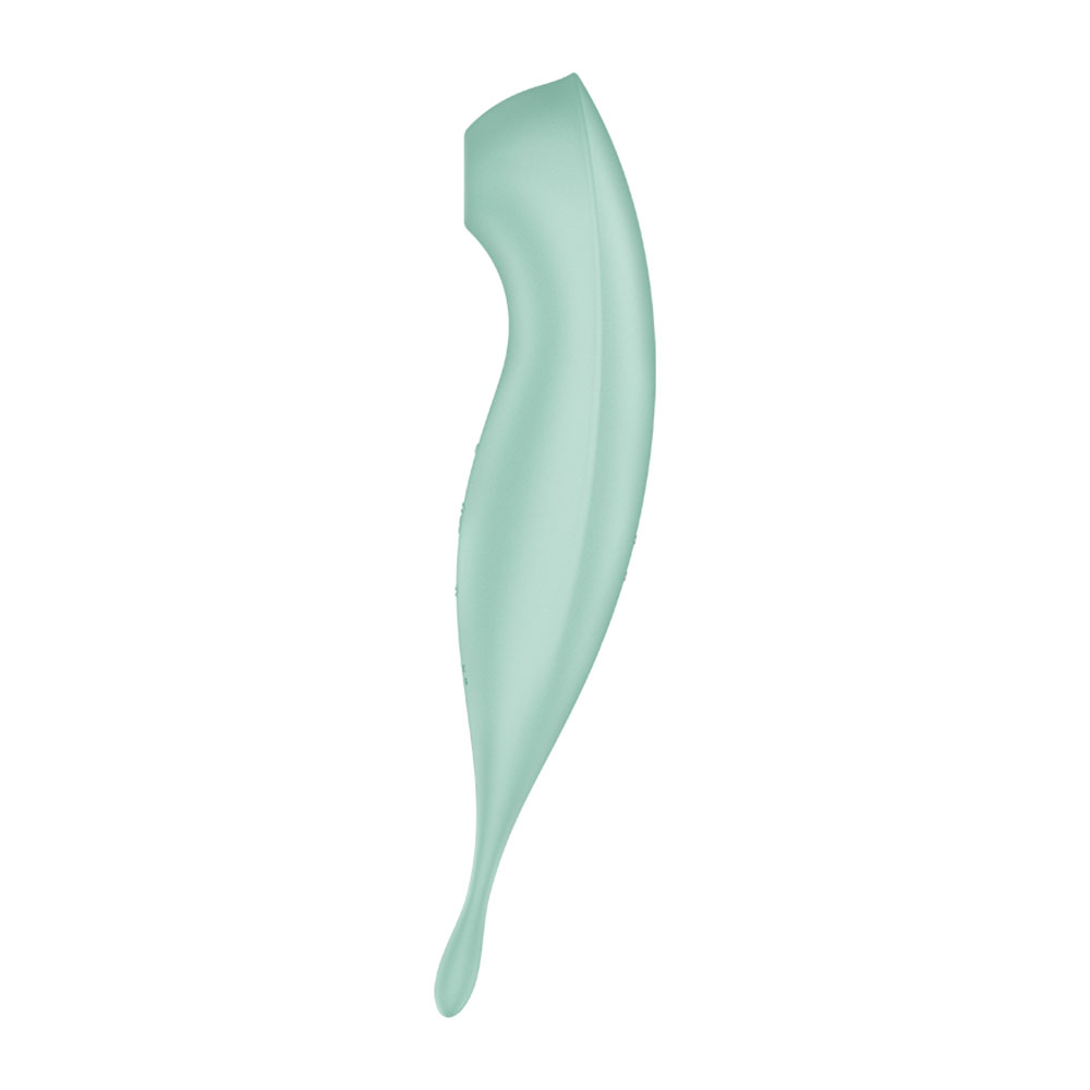 Satisfyer Twirling Pro+ Hybrid Air Pulse Vibrator Mint - Image 3