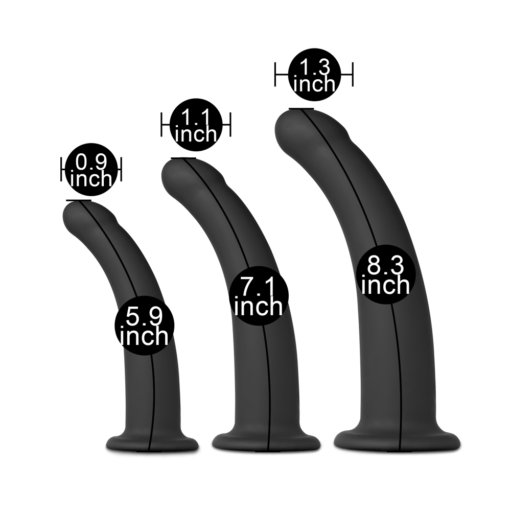 TOYBOY Magnus Trio Curved Dildo Set for Strap-On - Image 3
