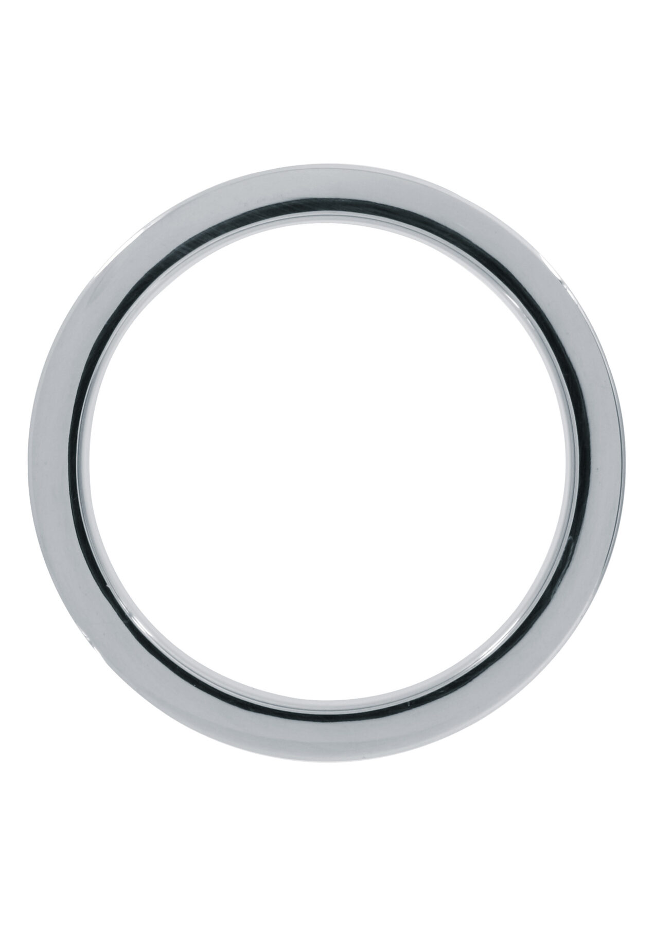 Cockring Stainless Steel Ribbed 45 mm - Image 3