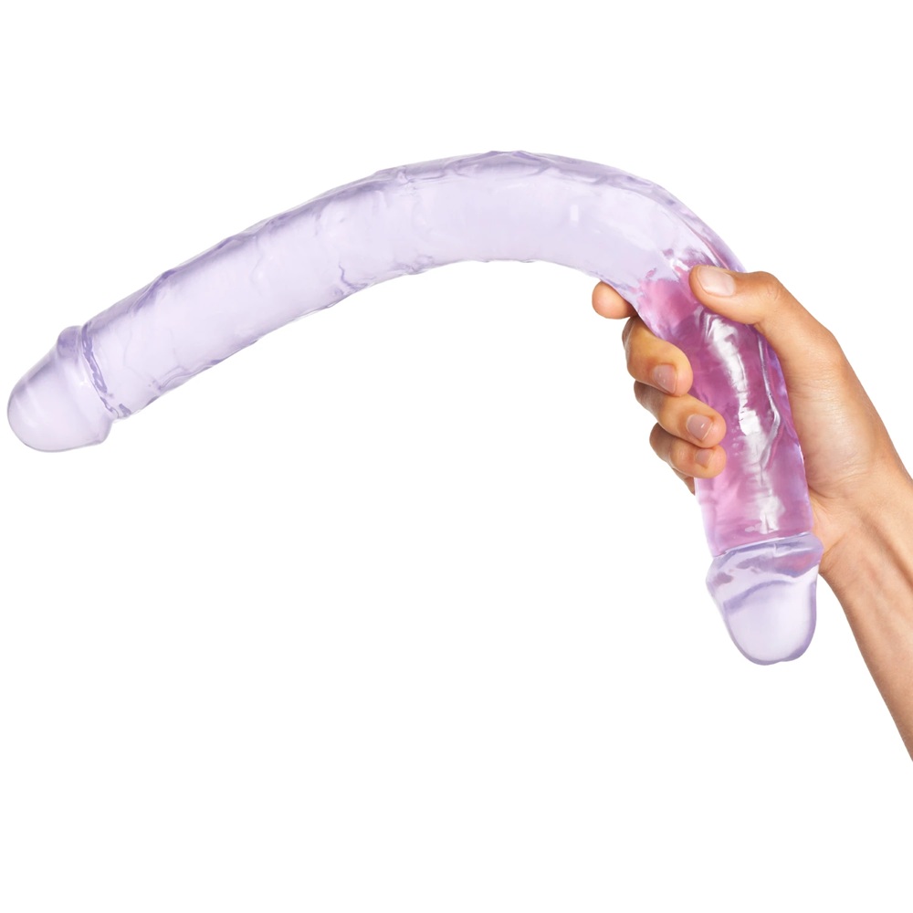 TOYBOY DIPLO Purple Double Ended Dildo 33cm - Image 2