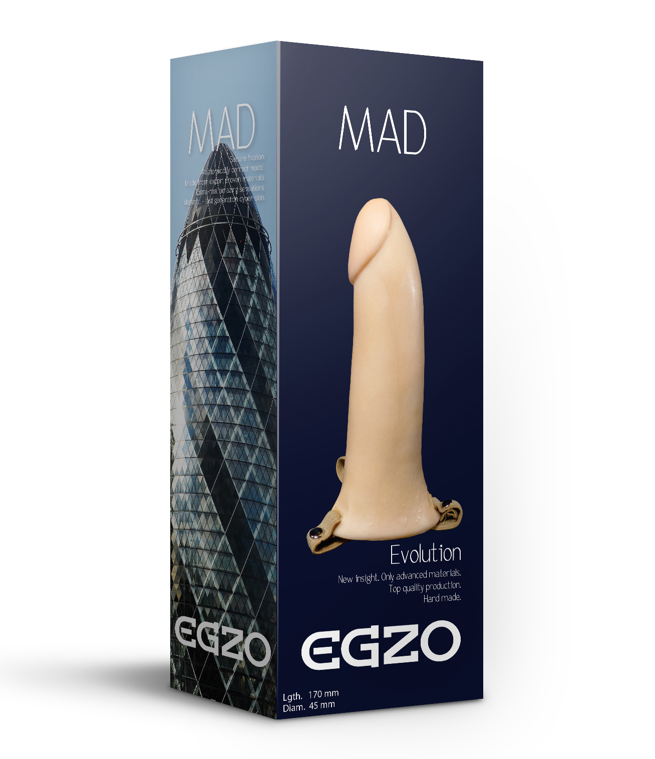 Egzo Hollow Strap-on 17 cm - Image 2