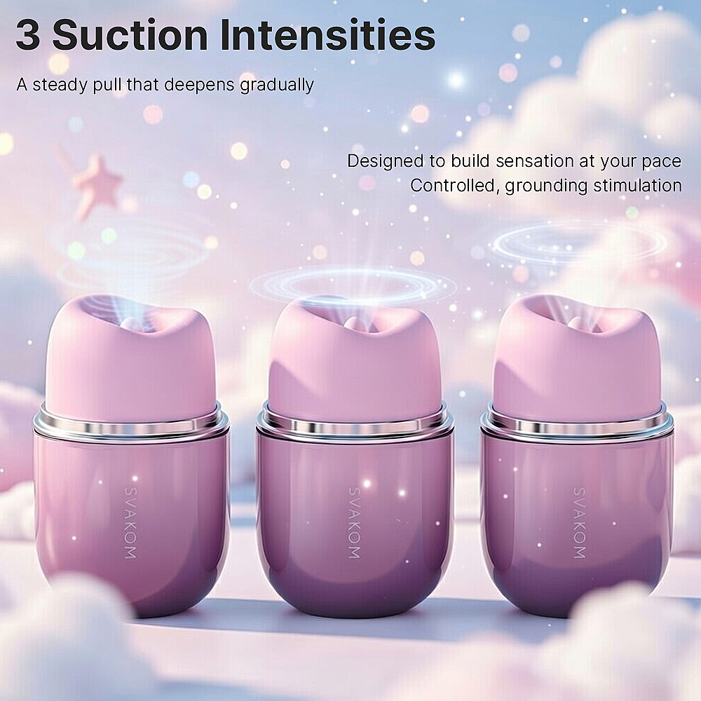 SVAKOM Klitty Clitoral Stimulator Dusty Lavender - Image 6