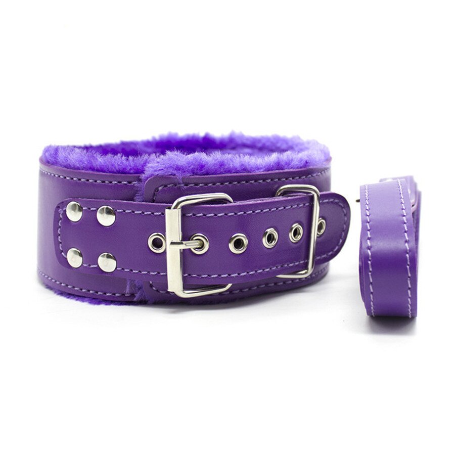 Beginners Bdsm Adult Games Bondage Set of 8 pcs Purple - Image 3