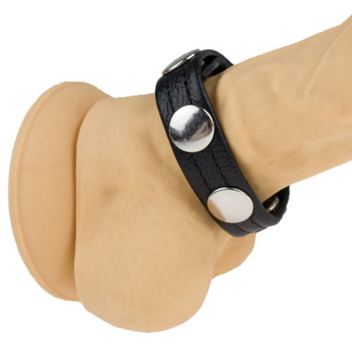 Naughty Toys Adjustable Studded Cock Strap Ring - Image 2