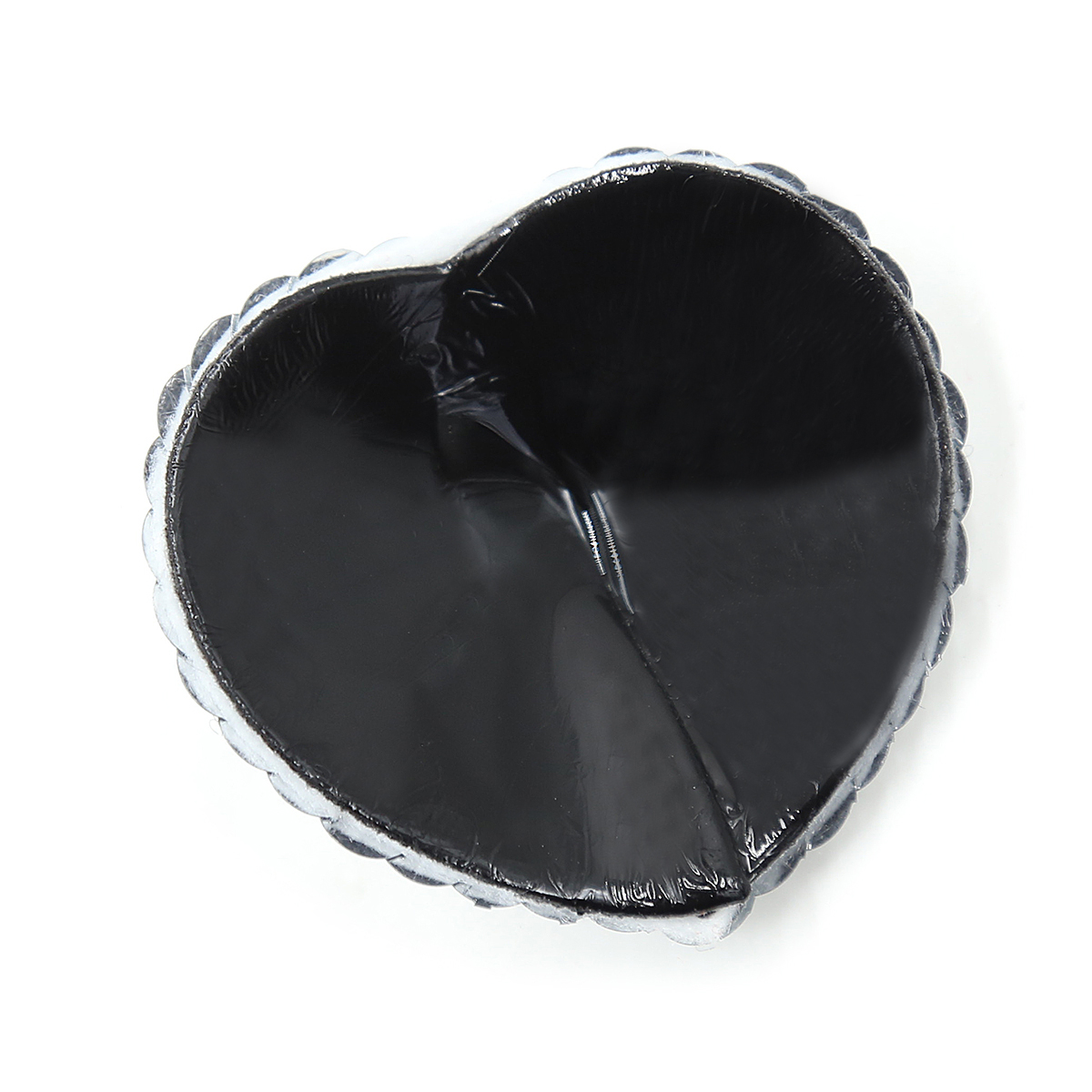 Naughty Toys Sparkling Heart Nipple Cover Silver - Image 4