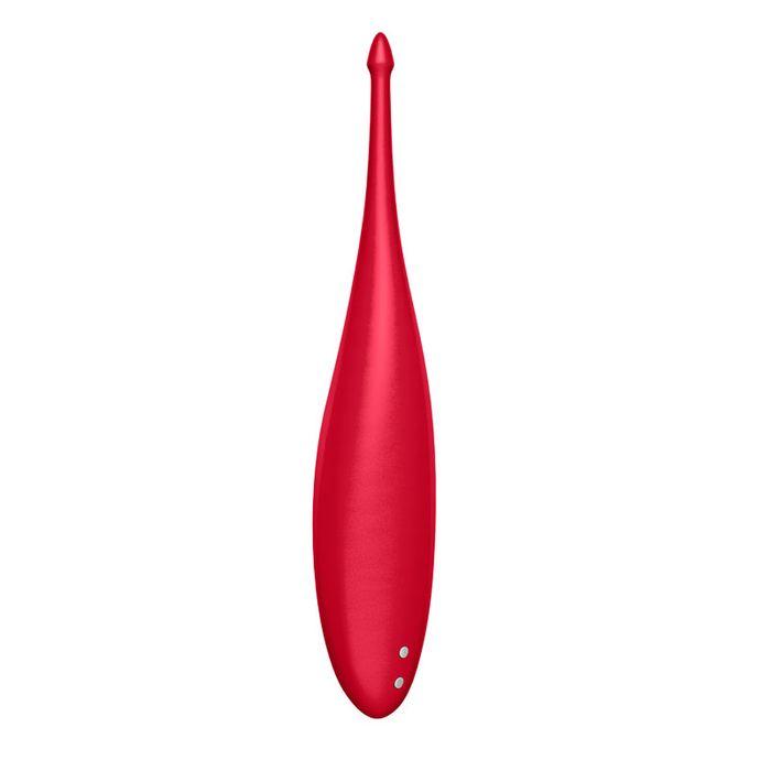Satisfyer Twirling Fun Pinpoint Vibrator RED - Image 3