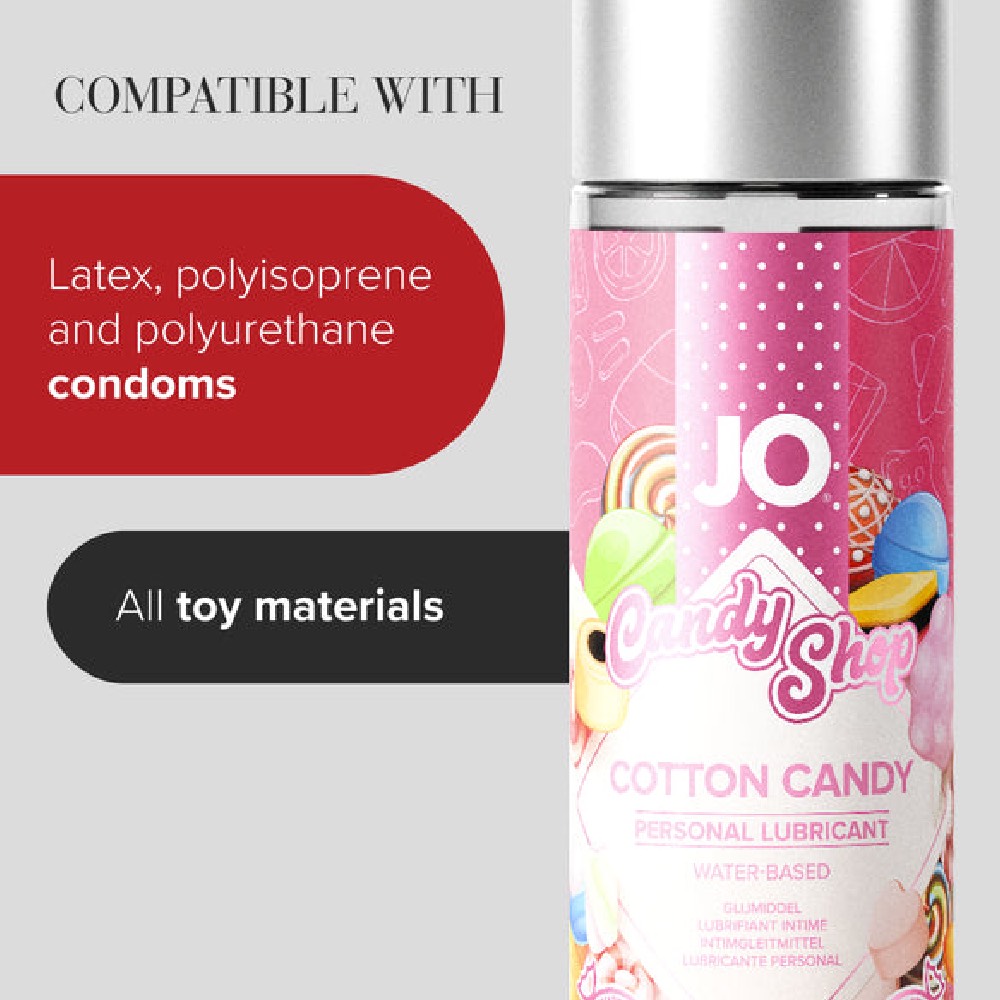 System JO Candy Shop Cotton Candy Lubricant 60ml - Image 7