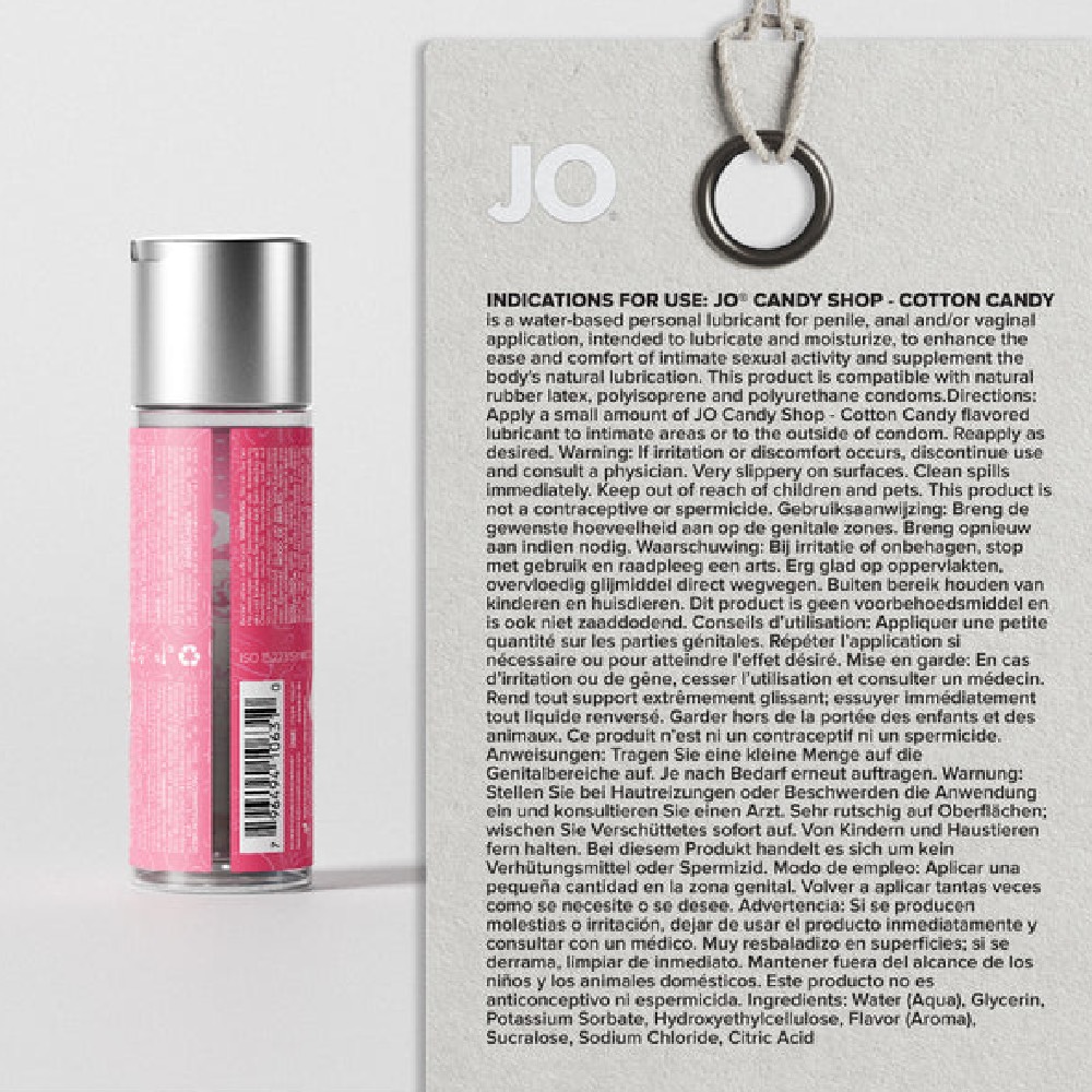 System JO Candy Shop Cotton Candy Lubricant 60ml - Image 8