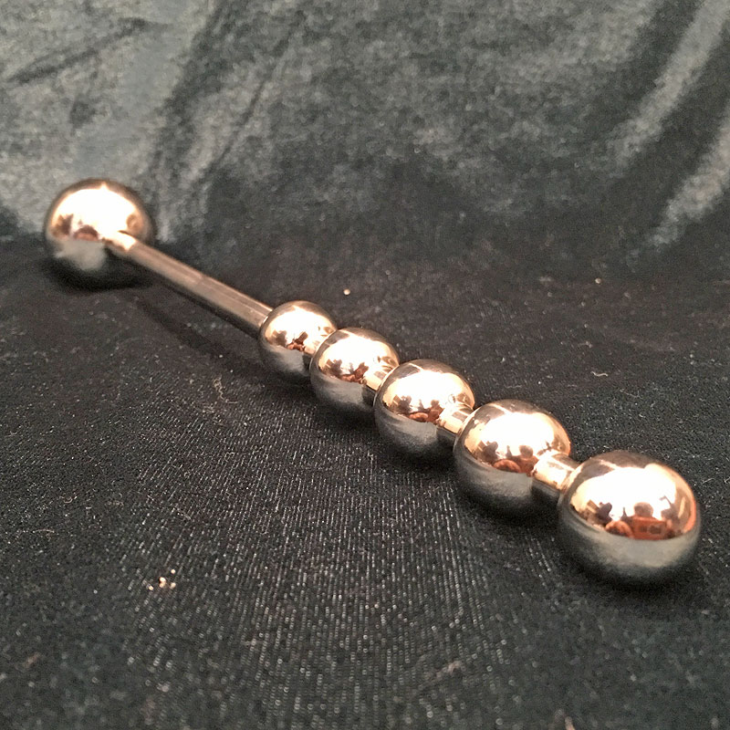 Stainless Steel Beaded Handle with Stick 27 cm - Image 2