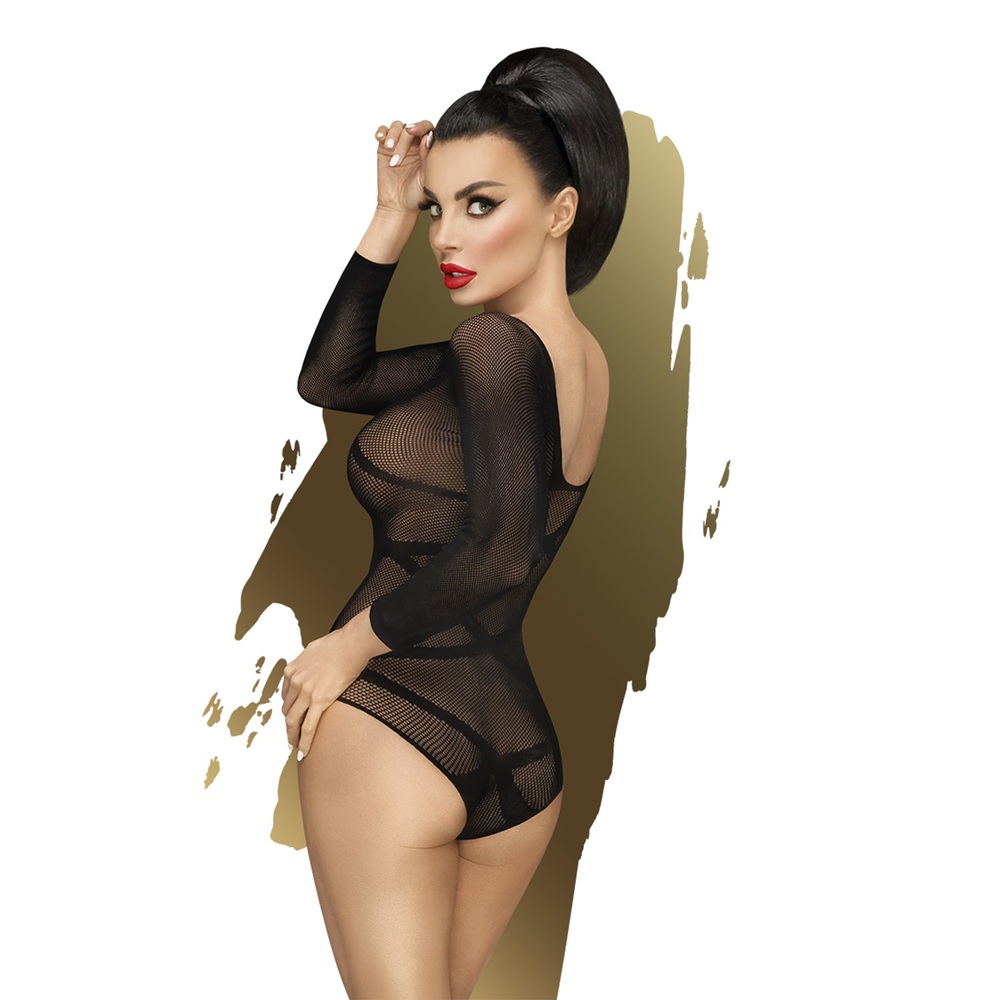 Penthouse High On Love Black Transparent Teddy XL - Image 3