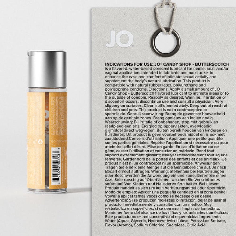 System JO Candy Shop H2O Butterscotch Lubricant 60ml - Image 5