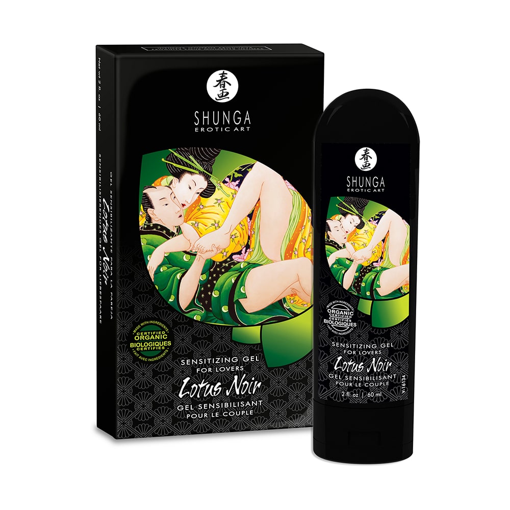 Shunga Lotus Noir Stimulating Cream for Couples 60 ml - Image 7