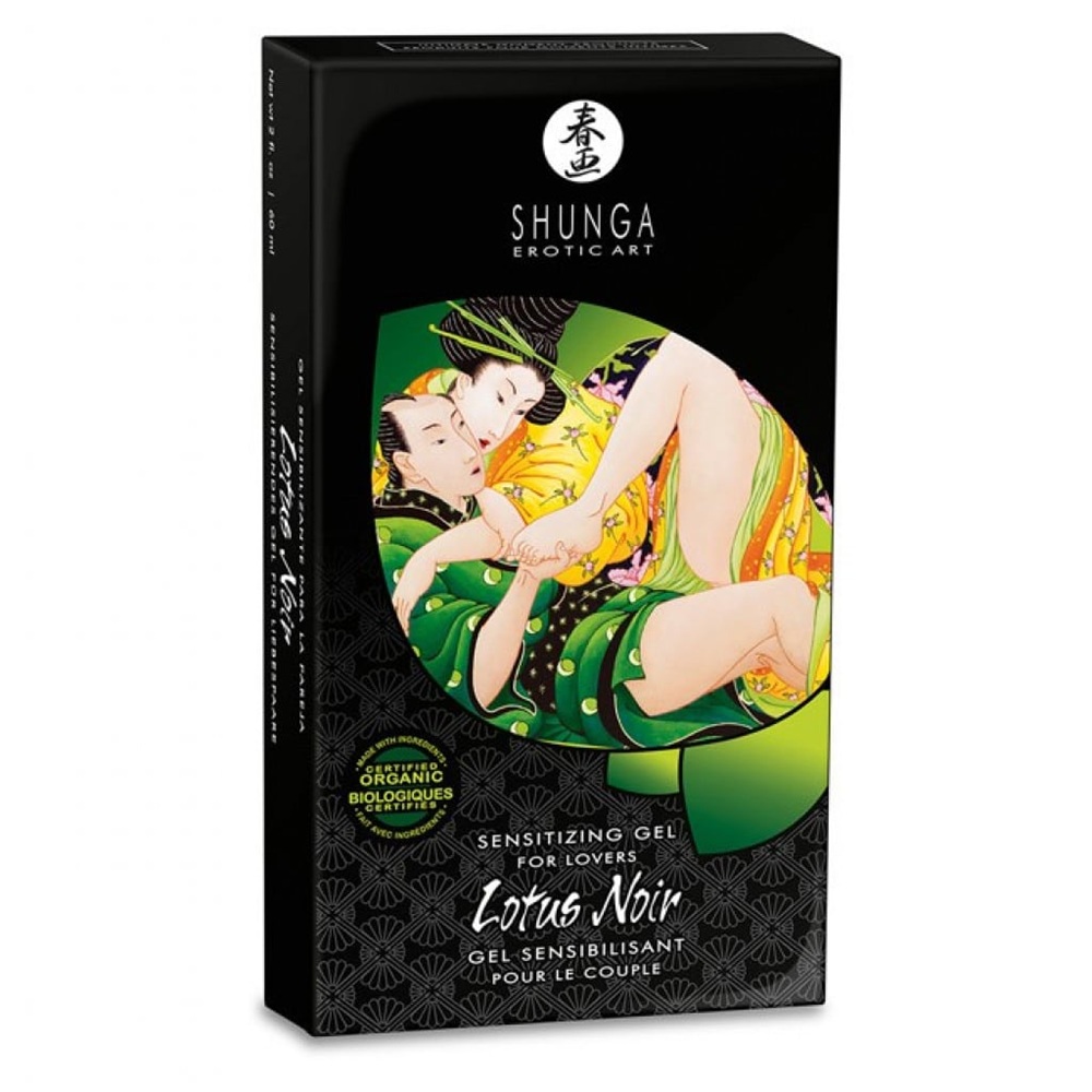 Shunga Lotus Noir Stimulating Cream for Couples 60 ml - Image 8