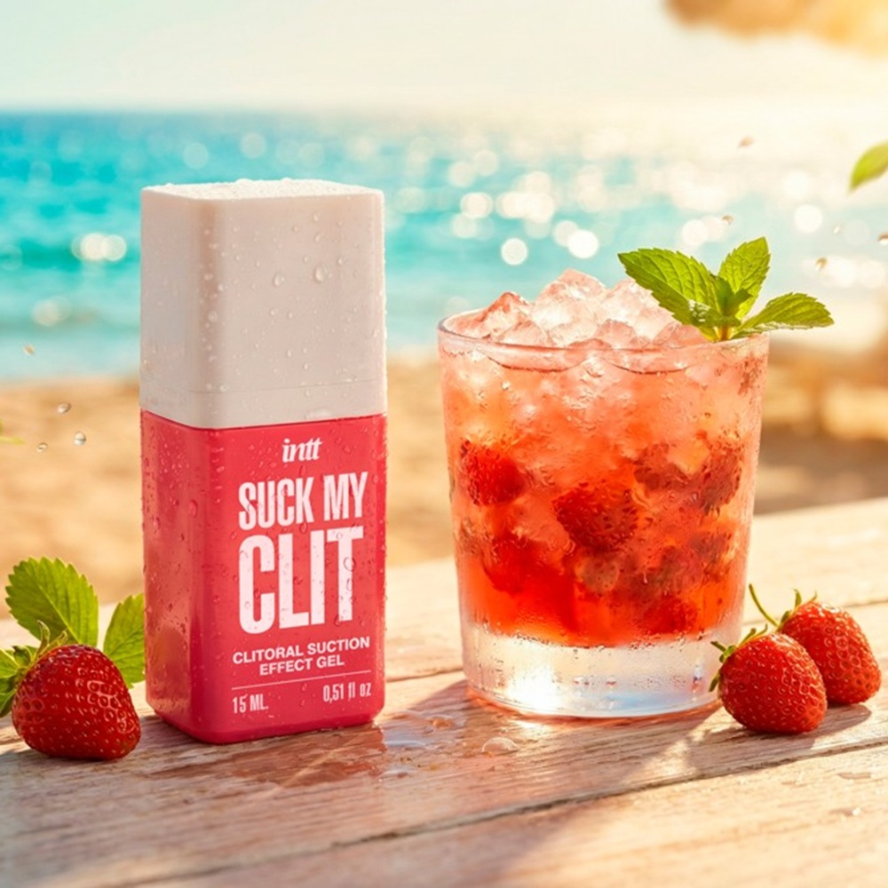 Suck My Clit Clitoral stimulation gel Wild Strawberry 15ml - Image 5