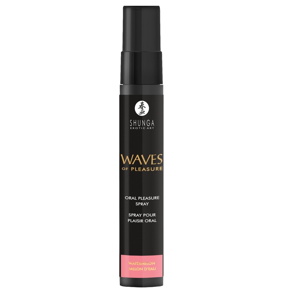 Shunga Waves of Pleasure Watermelon Mouth Spray 20ml - Image 5