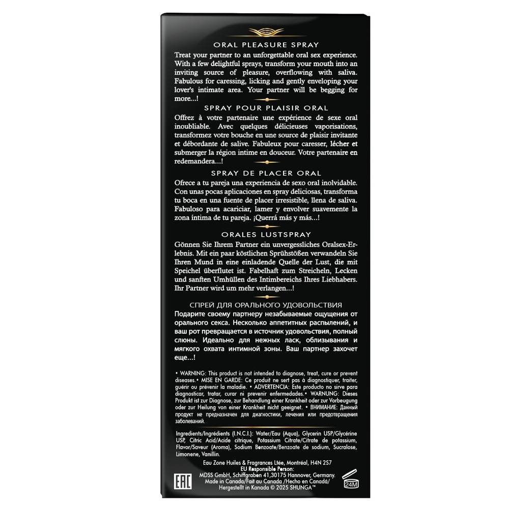 Shunga Waves of Pleasure Watermelon Mouth Spray 20ml - Image 6