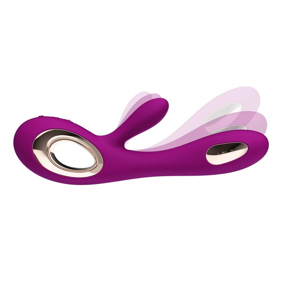 Lelo Soraya Wave Rabbit Vibrator Deep Rose - Image 3