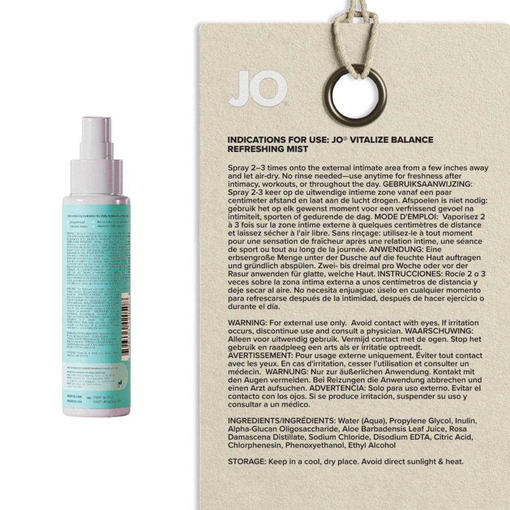 System Jo Vitalize Balance Intimate Mist 60 ml - Image 2