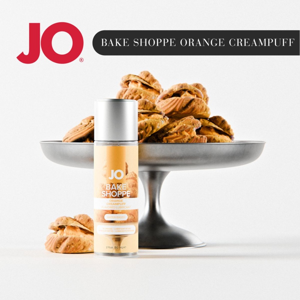 System Jo Bake Shoppe Orange Creampuff Lubricant 60 ml - Image 3