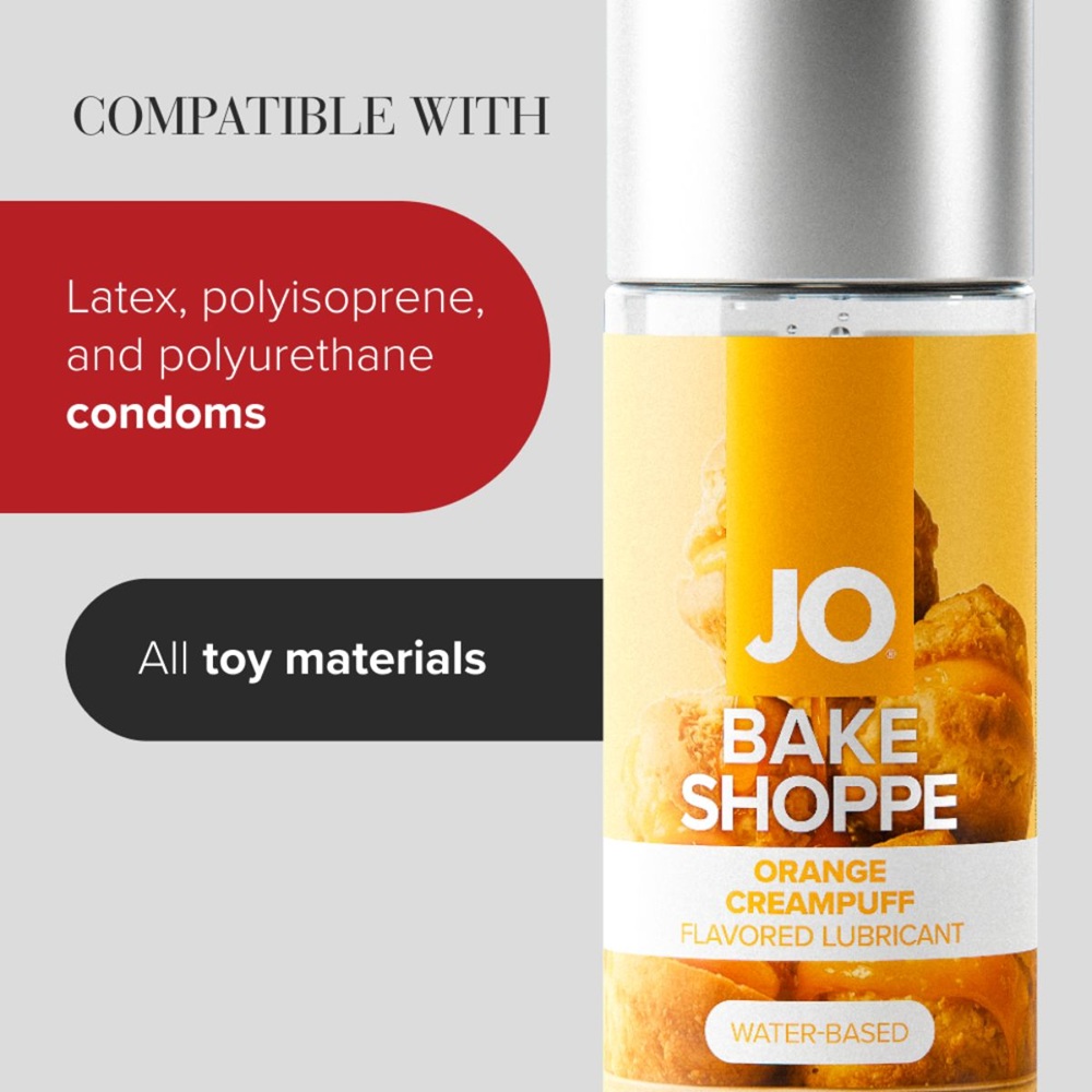 System Jo Bake Shoppe Orange Creampuff Lubricant 60 ml - Image 5