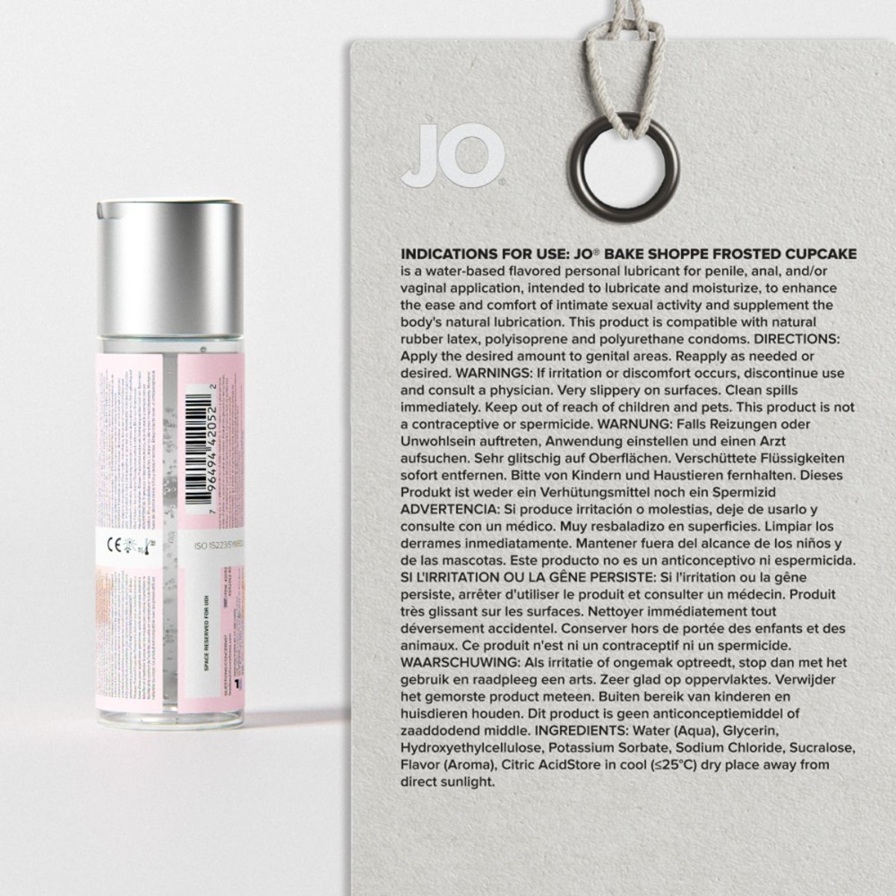 System Jo Bake Shoppe Frosted Cupcake Lubricant 60 ml - Image 6