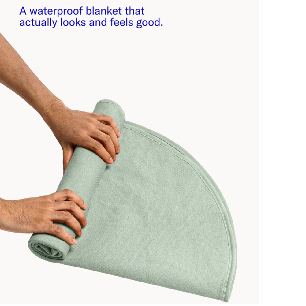 Dame Waterproof Blanket for Play Sage - Image 3