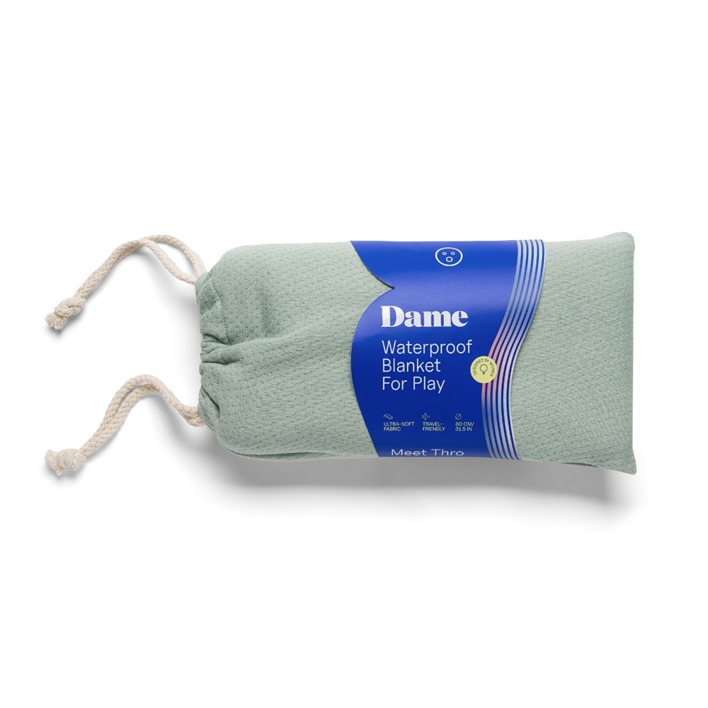 Dame Waterproof Blanket for Play Sage - Image 4