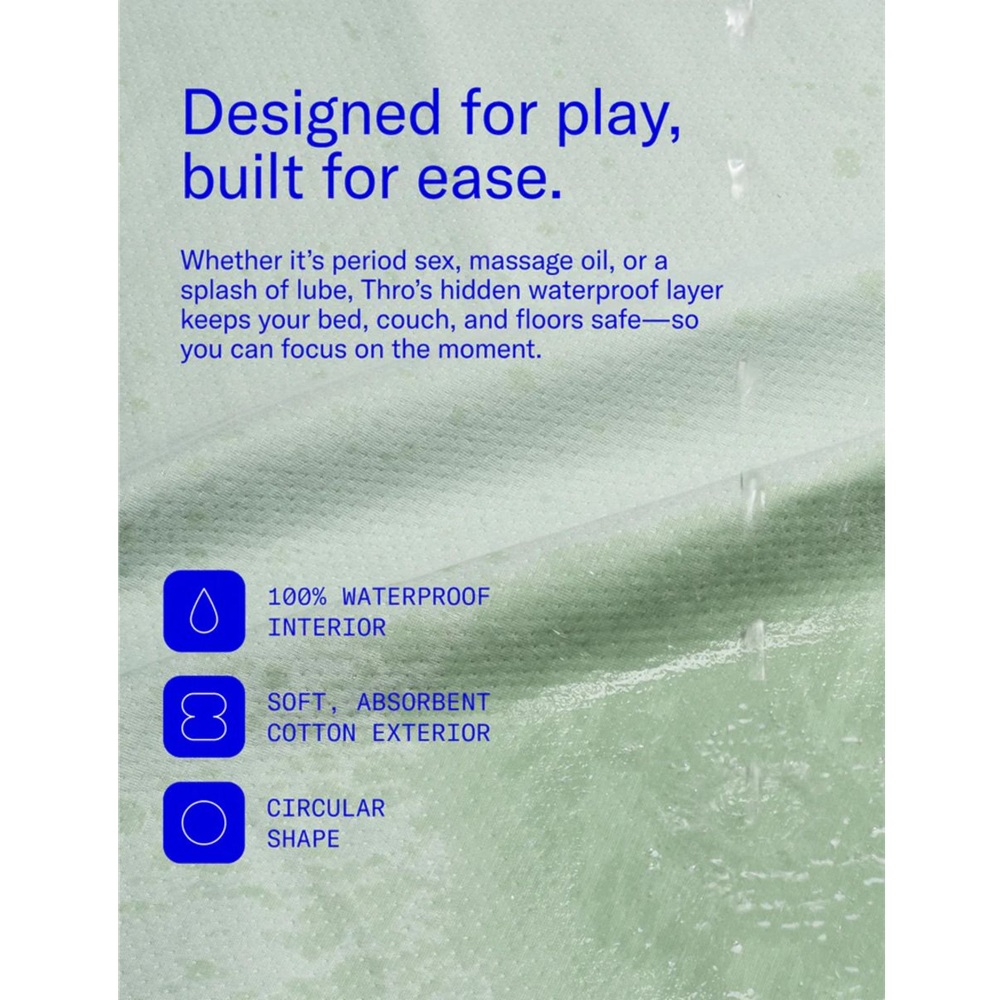 Dame Waterproof Blanket for Play Sage - Image 5