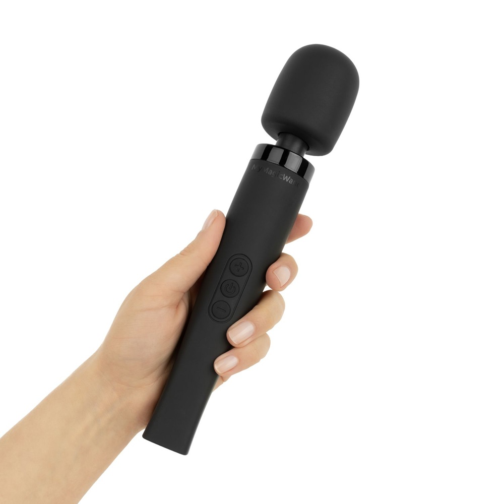 My Magic Wand Black Wand Vibrator Medium - Image 3