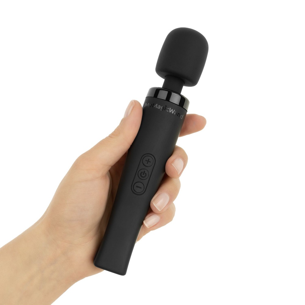 My Magic Wand Black Wand Vibrator Small - Image 3