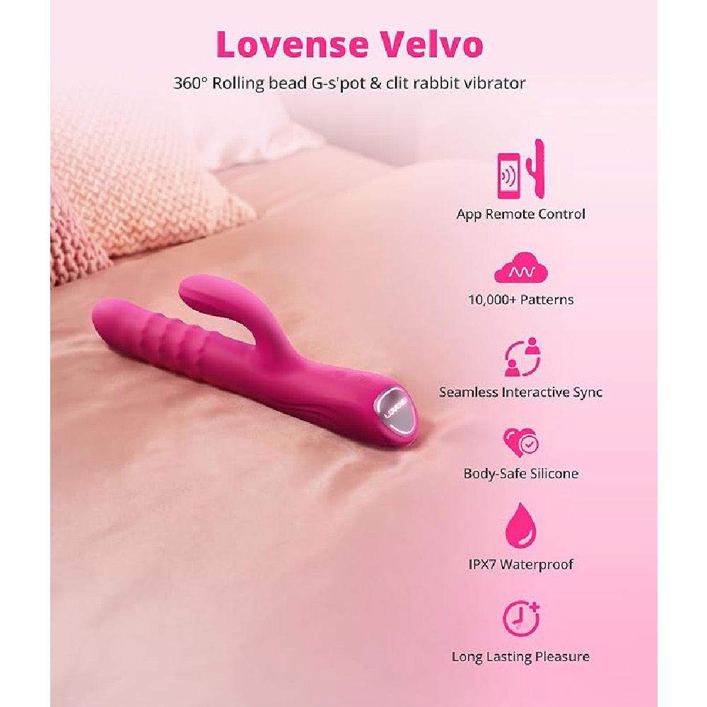 LOVENSE Velvo Rabbit Vibrator - Image 5