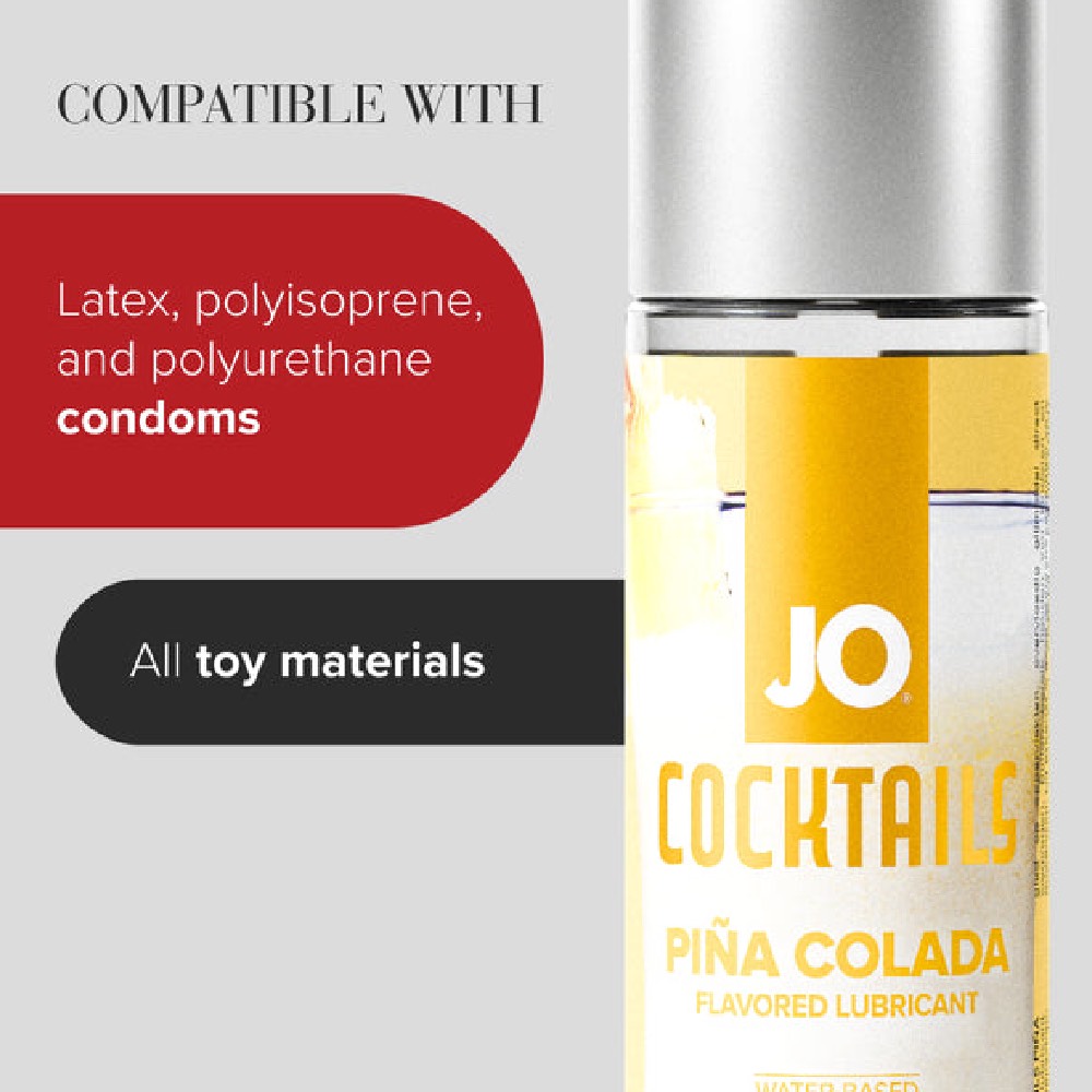 System JO H2O Lubricant Coctails Pina Colada 60ml - Image 5