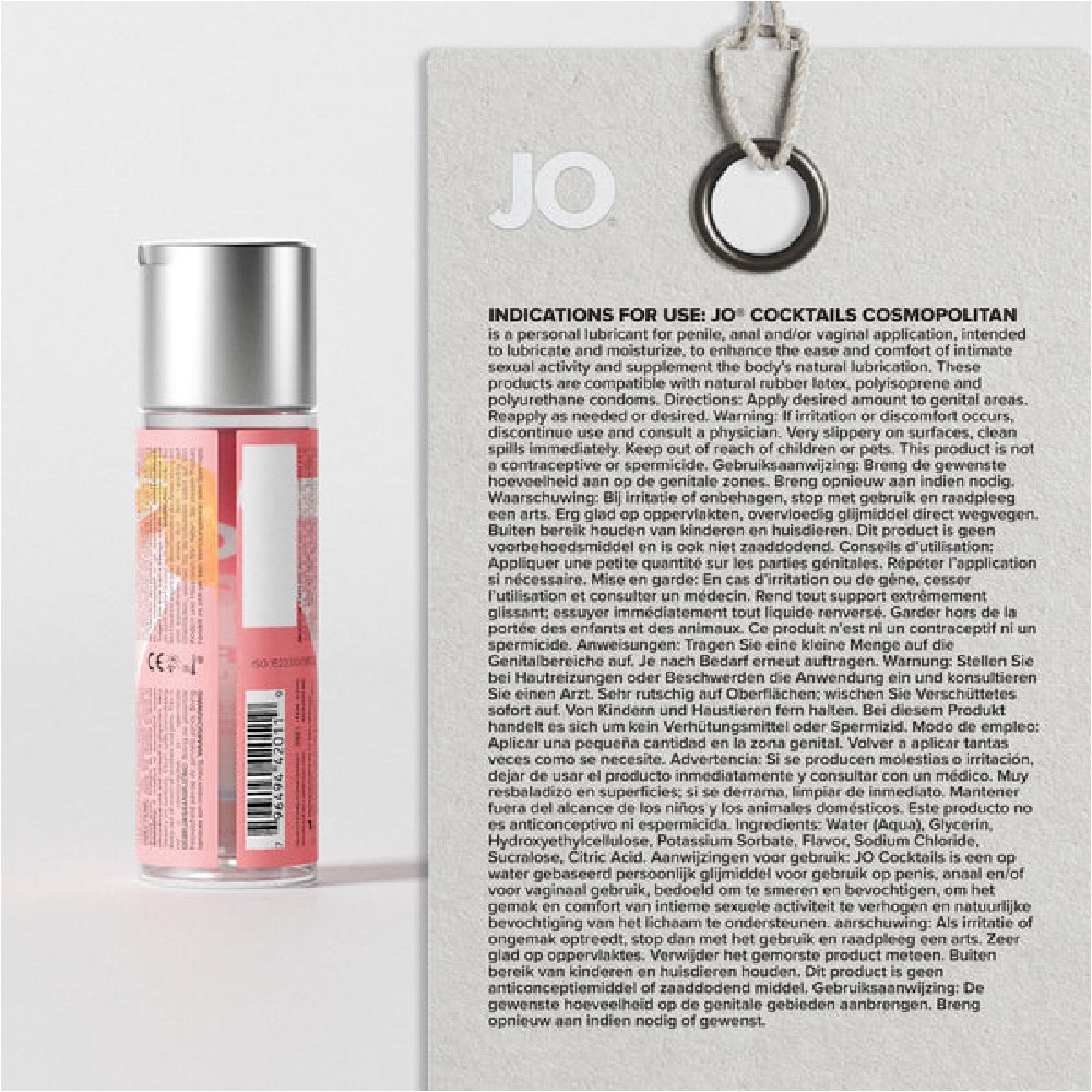 System Jo H2O water based Lubricant Coctails Cosmopolitan 60 ml - Image 5