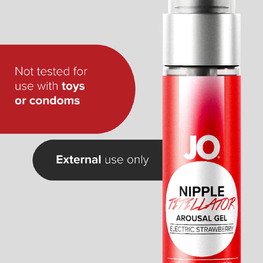 System JO Nipple Titillator Strawberry 30ml - Image 8
