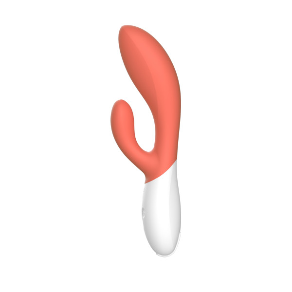 Lelo Ina 3 Rabbit Vibrator Coral - Image 13